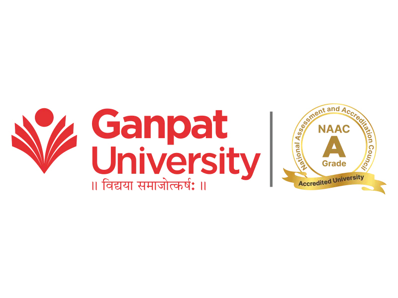 Ganpat University logo